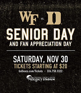 Wake Forest Football - Sidebar Banner 2