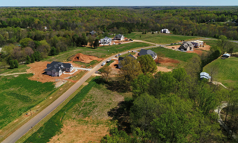 Walraven Signature Homes - Wolf Ridge - Aerial View Walraven Signature Homes - Wolf Ridge - Aerial View
