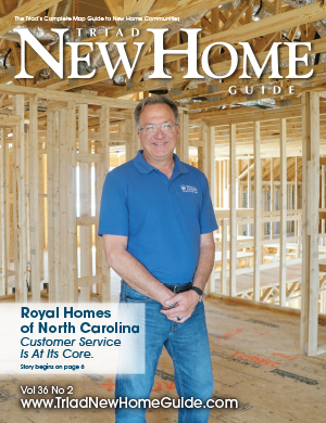 Triad New Home Guide - Vol. 36 No. 2 Cover