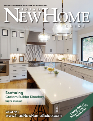 Triad New Home Guide - Vol. 34 No. 1 Cover