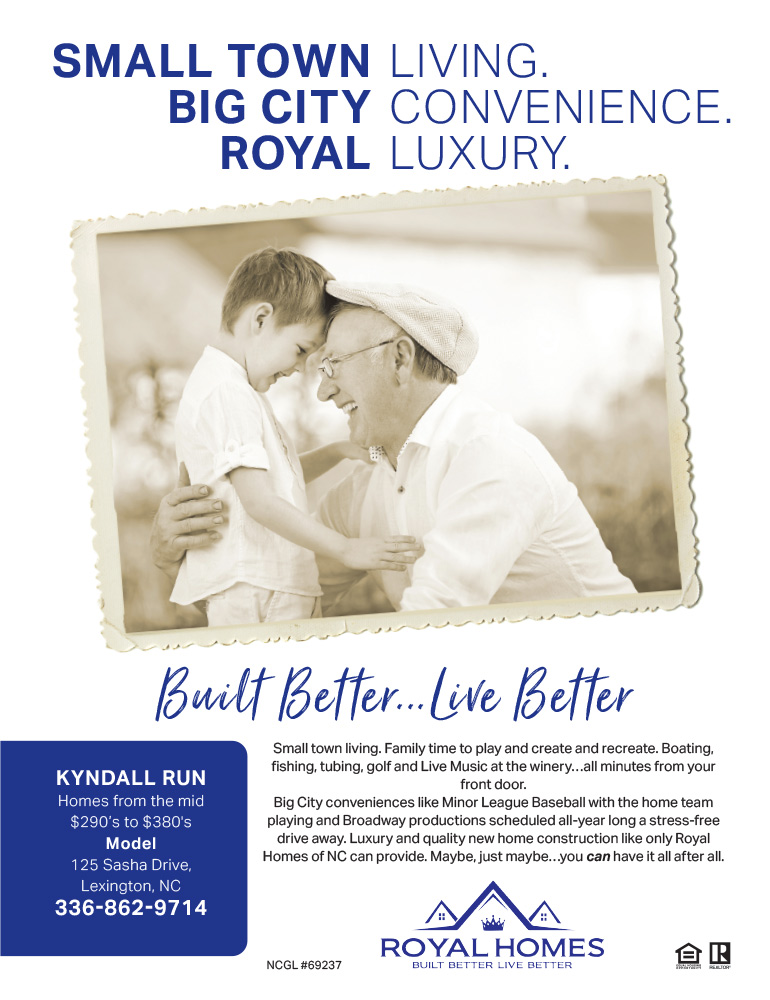 Royal Homes of North Carolina - Kyndall Run - Ad