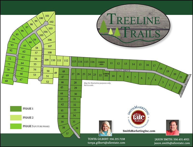 Smith Marketing - Treeline Trails - SiteMap