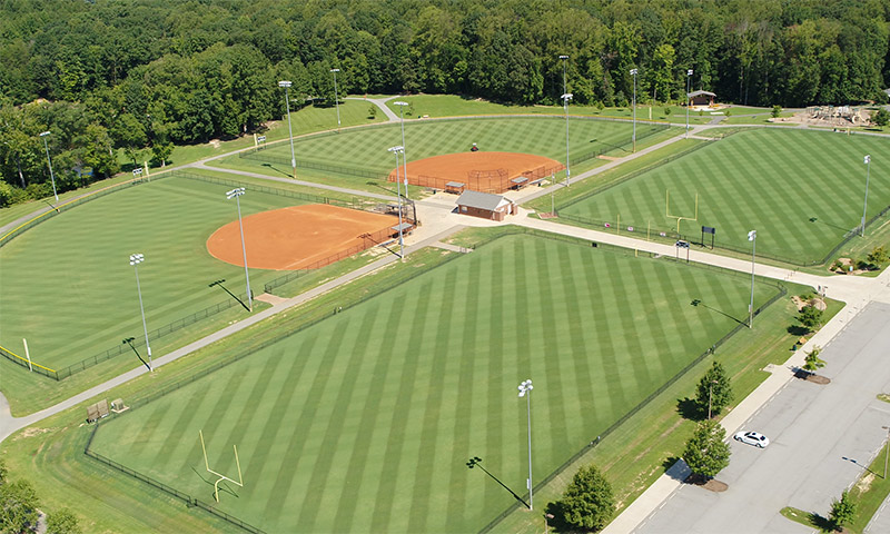 Oak Ridge Town Park - Ballfields