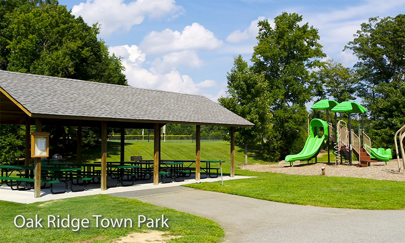 Oak Ridge Town Park - Picnic / Playground Oak Ridge Town Park - Picnic / Playground