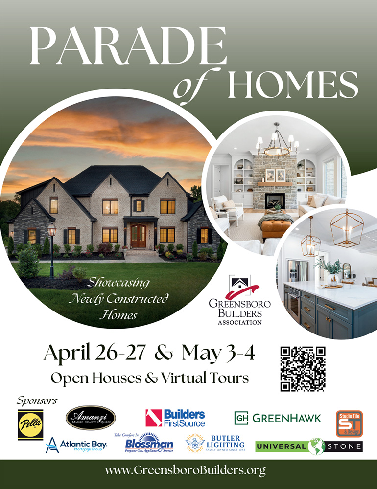 Greensboro Parade of Homes - Spring 2025