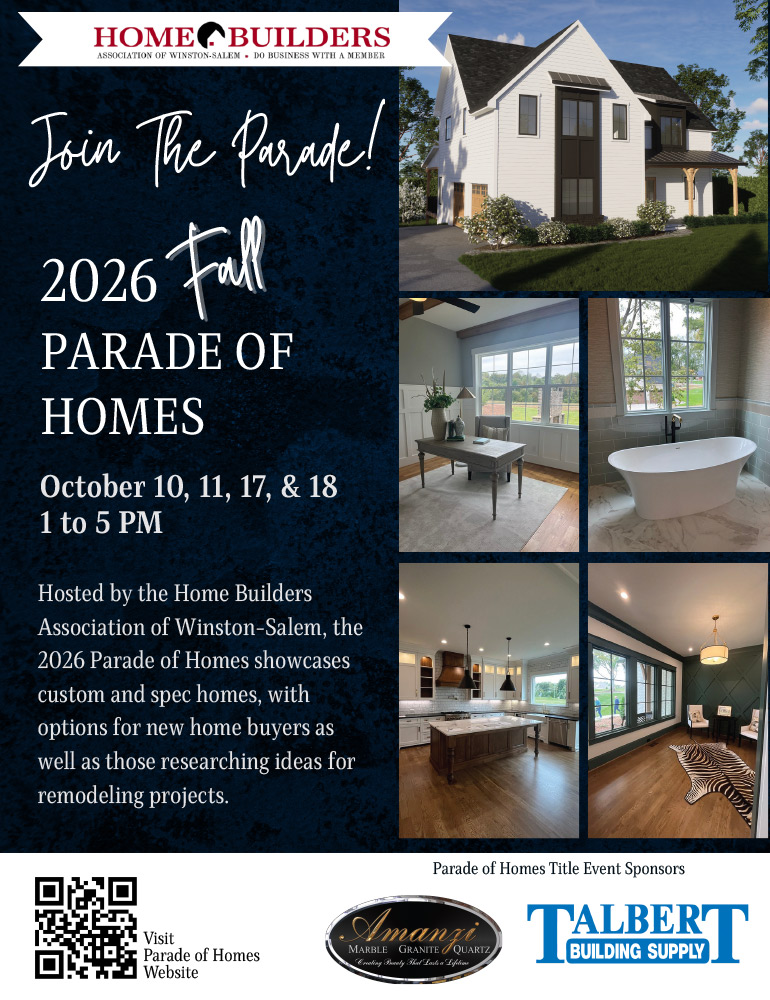 Winston-Salem Parade of Homes - Fall 2026